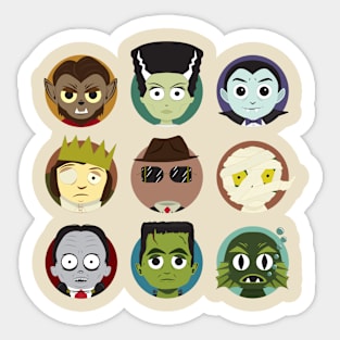 Little Monsters Sticker